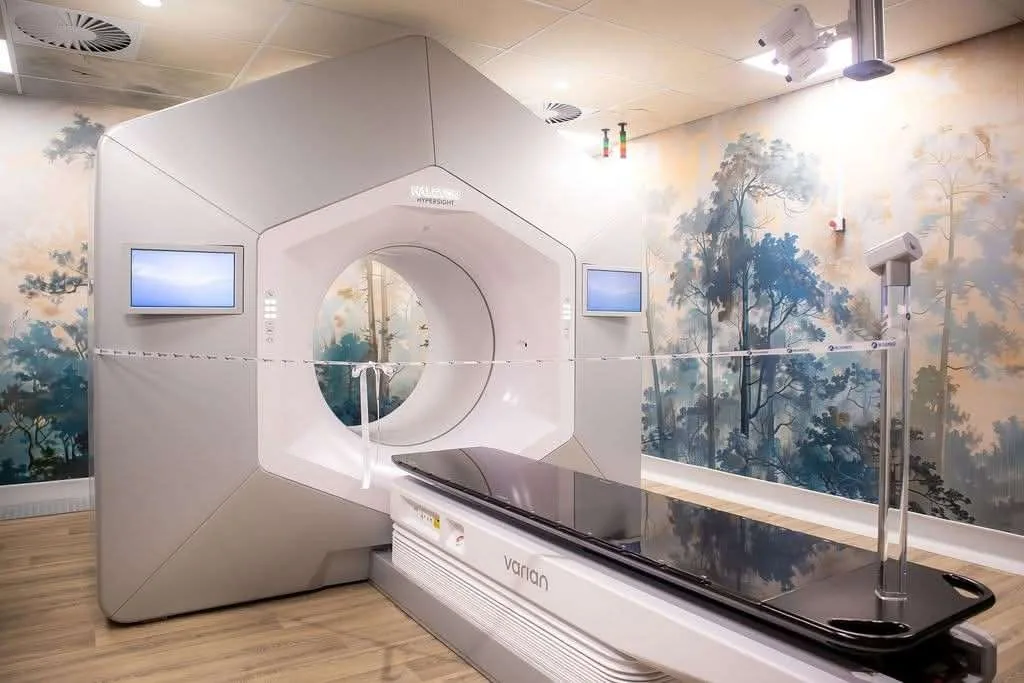 The Varian Halcyon Hypersight radiotherapy suite at Busamed Gateway
